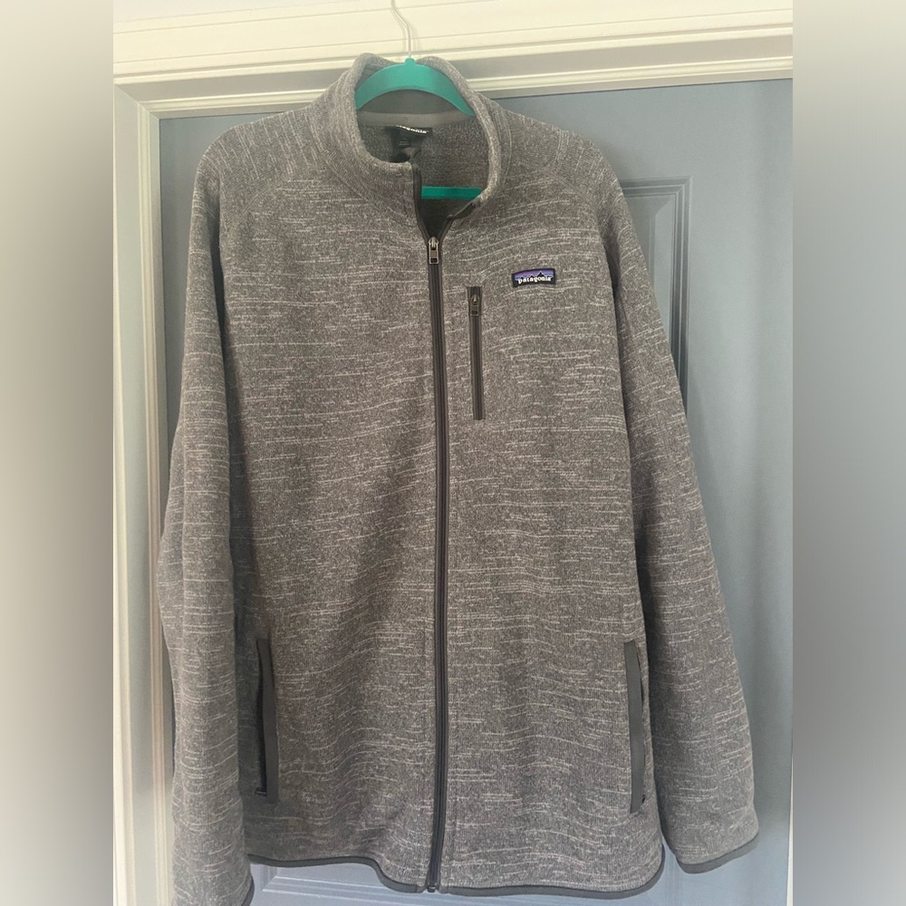 Patagonia gray full zip